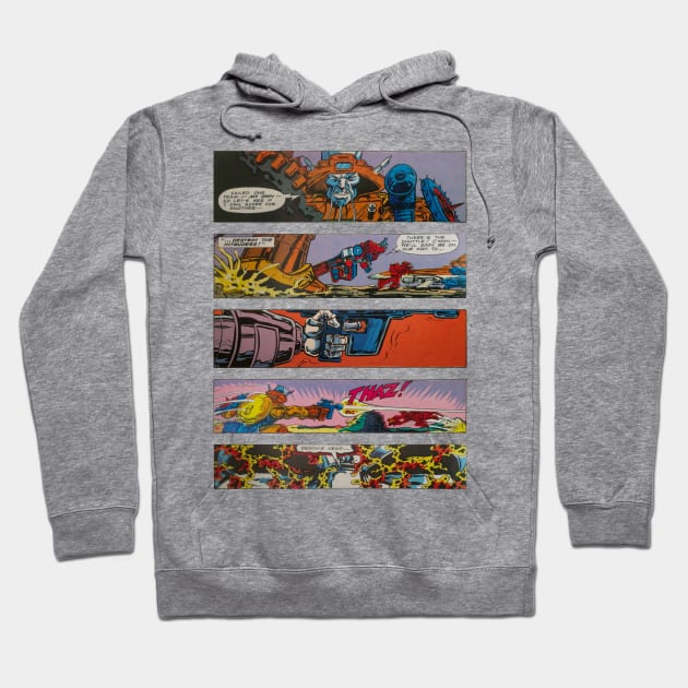 Transformers Comic 1988 Hoodie by skiboot